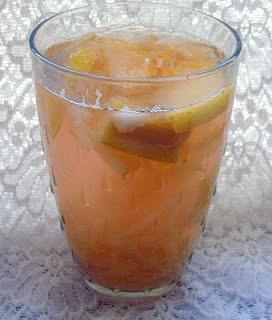 Rabarbarowo-papierówkowy kompot