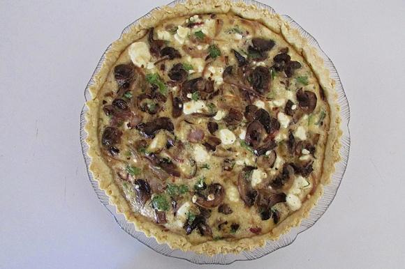 Tarta pieczarkowa
