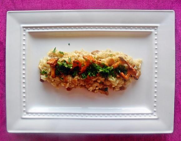 Risotto z kurkami