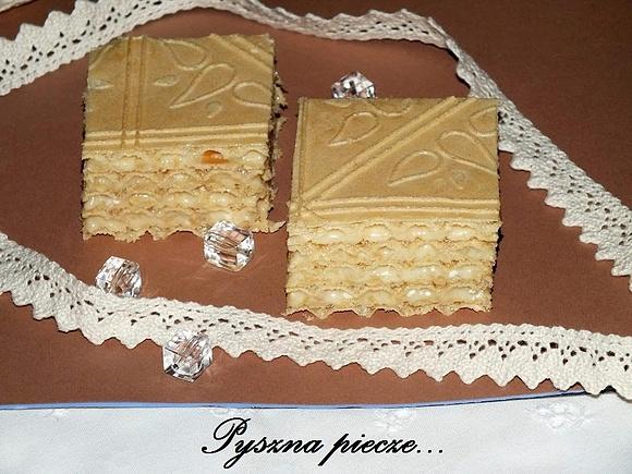 Wafelki z nadzieniem białe michałki