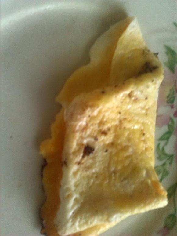 Omlet z serem żółtym
