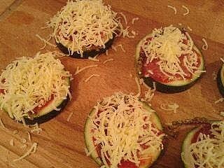 Mini pizza na cukinii