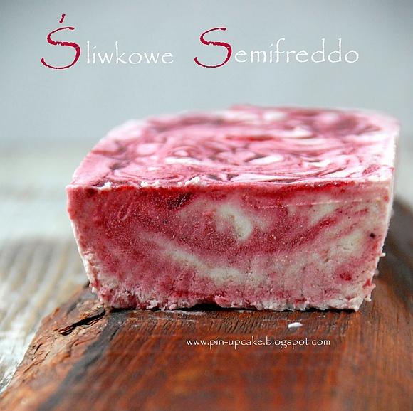 Śliwkowe semifreddo