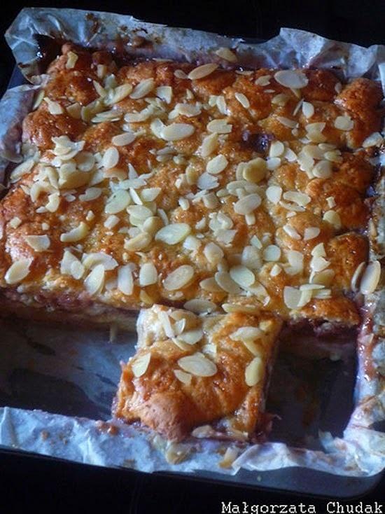 Ciasto z rabarbarem i budyniem Bezglutenowe