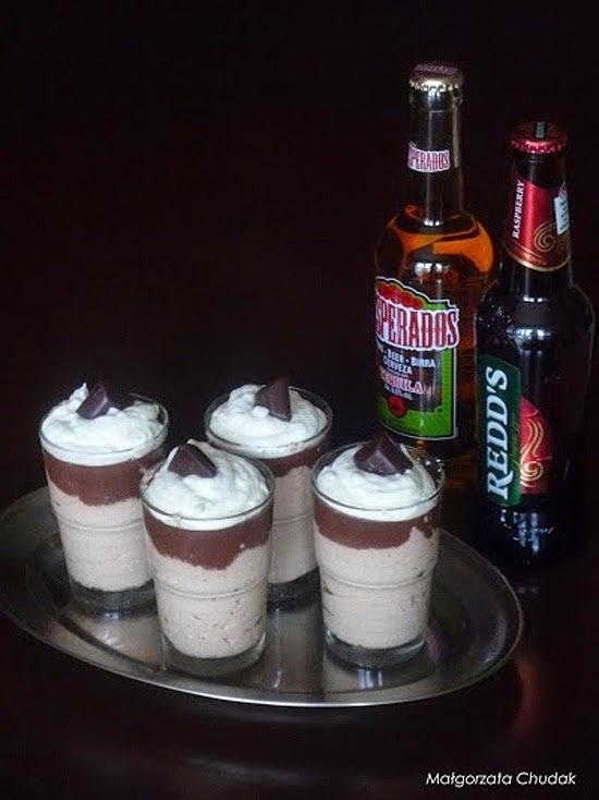 Mini Guinness chocolate floats