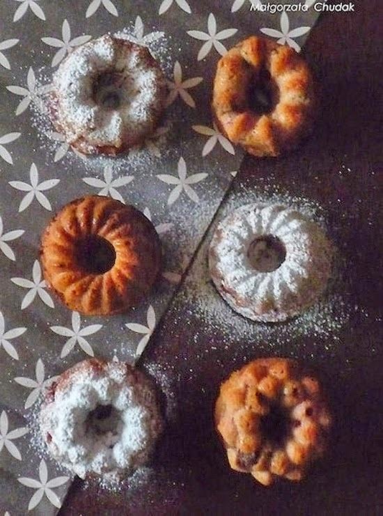 Muffinki z malinami i czekoladą bezglutenowe