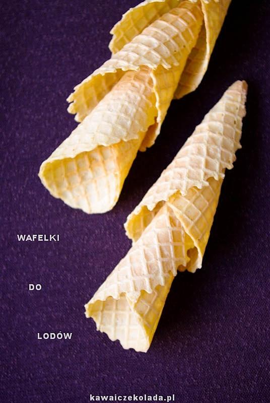 Wafelki do lodów