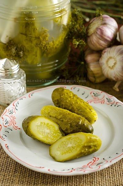 Ogórki małosolne
