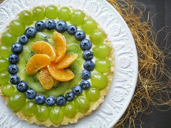 Letnia tarta z owocami