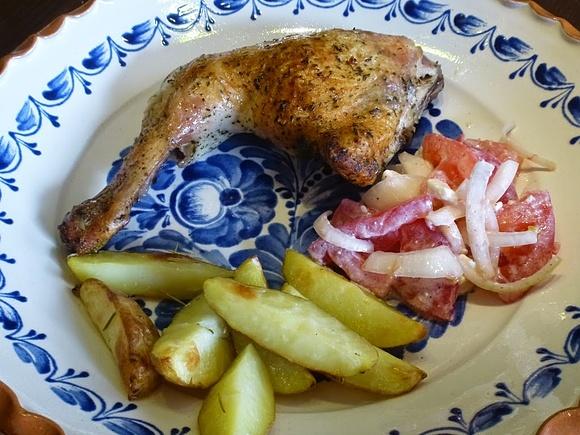 Pieczone udko kurczaka