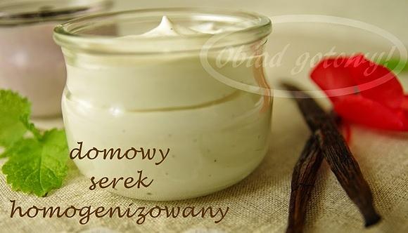 Domowy serek homogenizowany