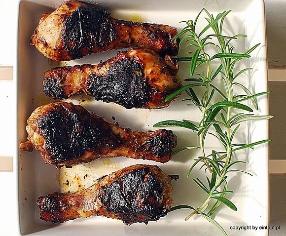 Grillowane nóżki kurczaka w balsamicznej marynacie