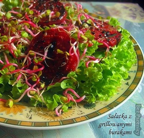 Sałatka z grillowanymi burakami