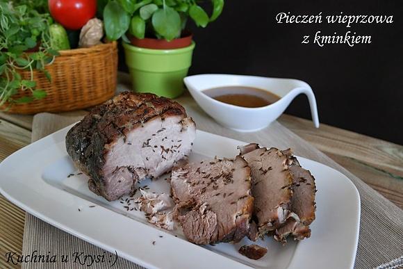 Pieczeń wieprzowa z kminkiem