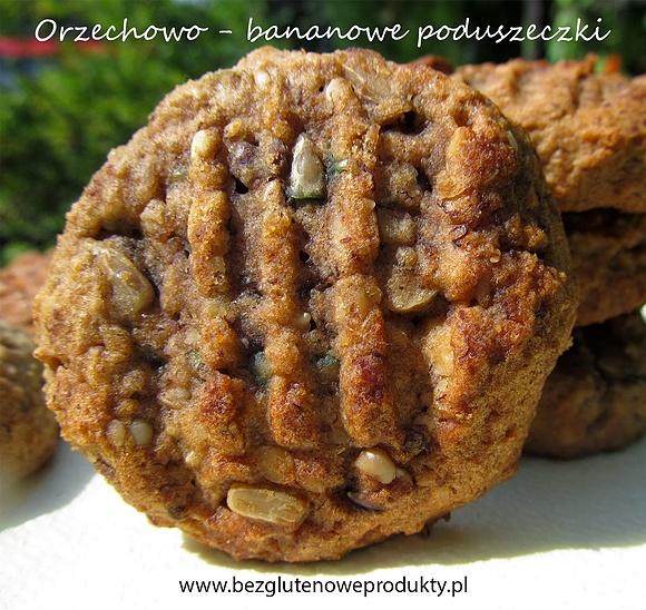 Orzechowo-bananowe poduszeczki