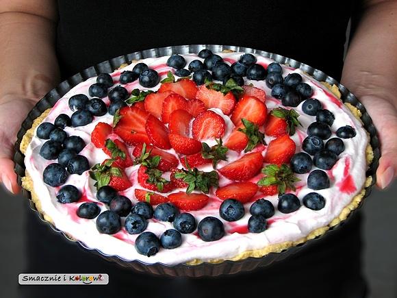 Tarta potrójnie owocowa