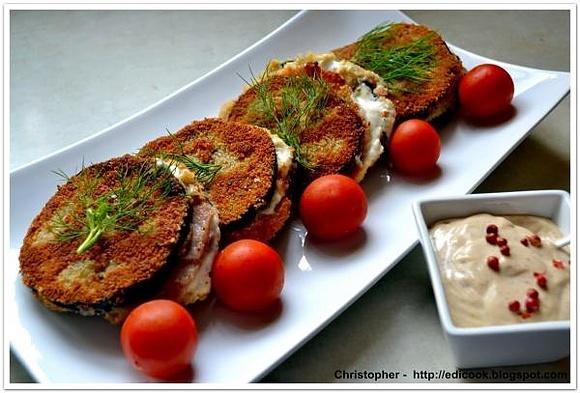 Cordon Bleu z bakłażana