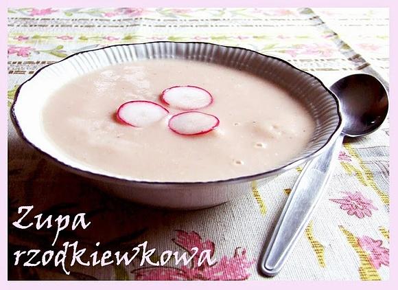 Zupa rzodkiewkowa krem z rzodkiewki z grzankami