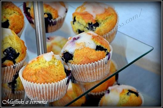 Muffinki z borówkami