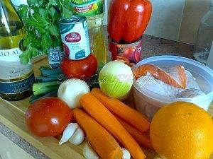 Śródziemnomorska zupa rybna