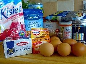 Tulipan - ciasto z kremem mascarpone