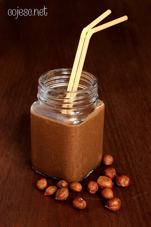 Koktajl nutellowy bez cukru