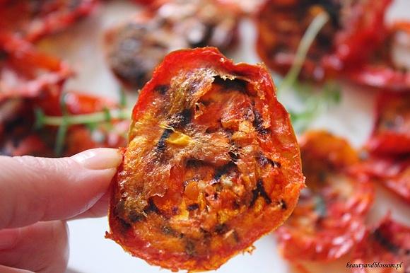 Dietetyczne pomidorowe chipsy