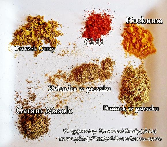 Przyprawy kuchni indyjskiej