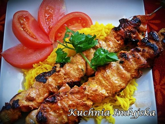 Kurczak Tikka na grilla, przepisy indyjskie
