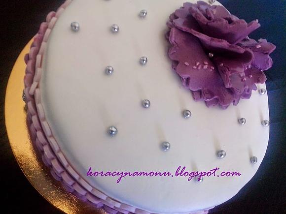 Tort fioletowa Ombra