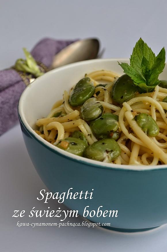 Spaghetti z bobem