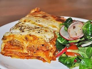 Lasagne z mięsem mielonym