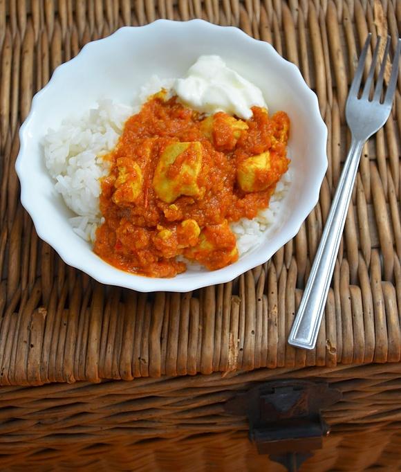 Kaszmirskie curry z kurczaka
