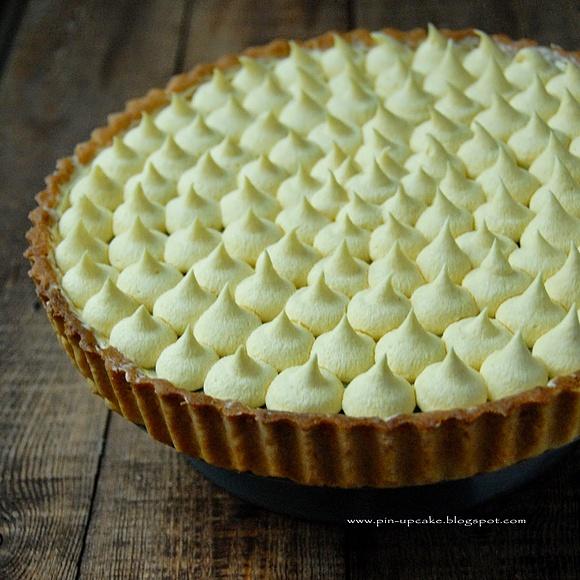 Tarta śliwkowo-borówkowa z kremem na bazie żółtek