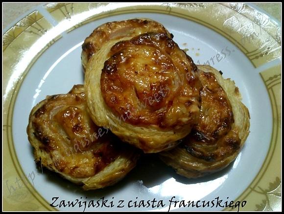 Zawijaski z ciasta francuskiego