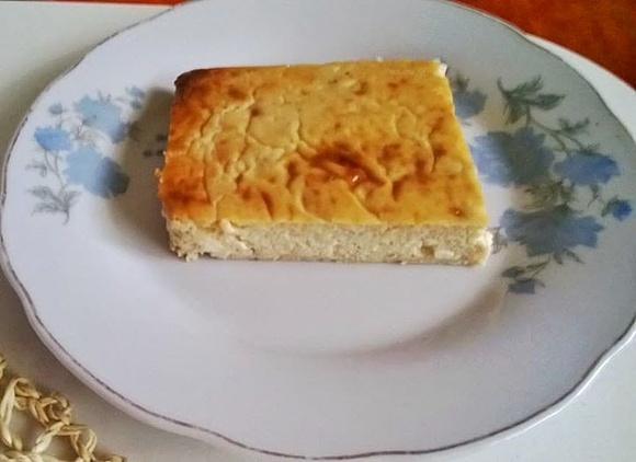 Bananowy sernik dla kulturysty i nie tylko