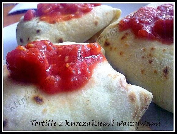 Tortille z kurczakiem