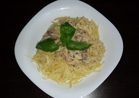 Spaghetti carbonara według przepisu Madzi