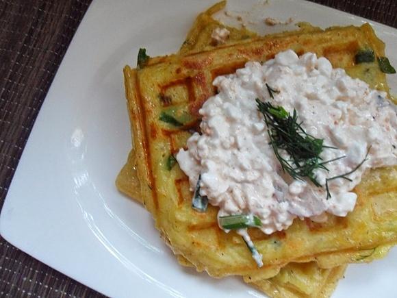 Gofry ziemniaczane z surowych ziemniaków
