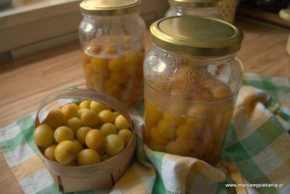 Kompot mirabelkowy na zimę