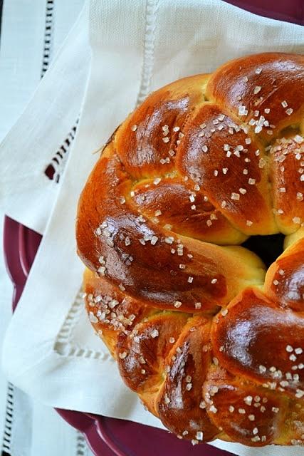 Hokkaido milk bread with thangzhong na dzień chleba światowego 2012