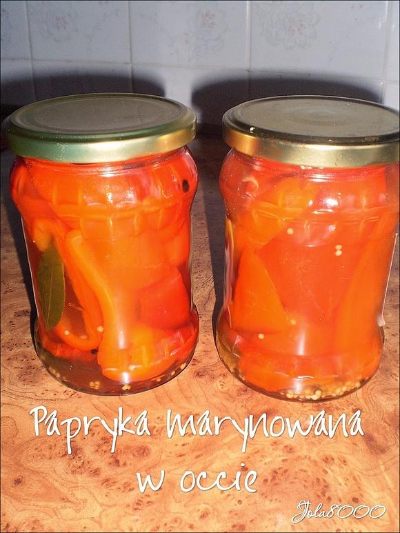 Papryka marynowana w occie
