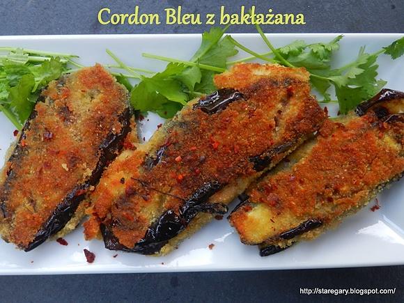 Cordon Bleu z bakłażana