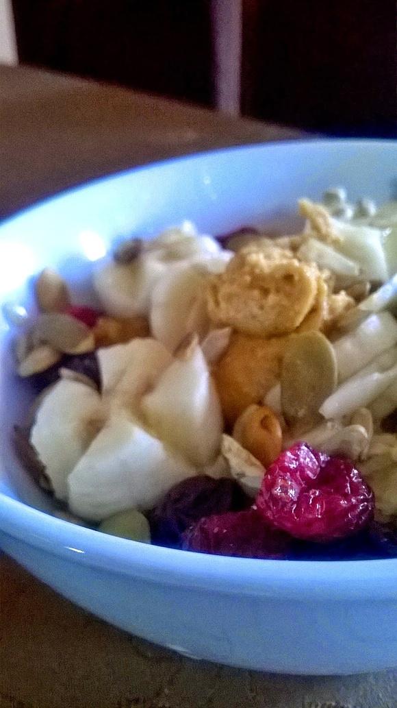 Owsianka z masłem orzechowym i bananem