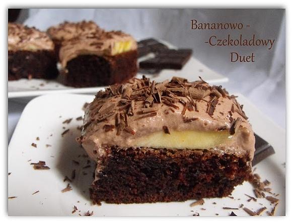 Banano-czekoladowy duet