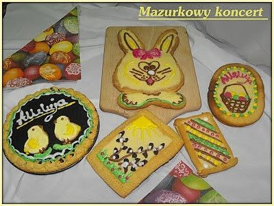 Mazurkowy zawrót głowy na kruchym cieście z masą trufelkową i polewą czekoladową