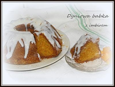 Dyniowa babka z imbirem