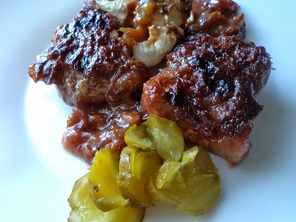 Filet drobiowy w śliwkach