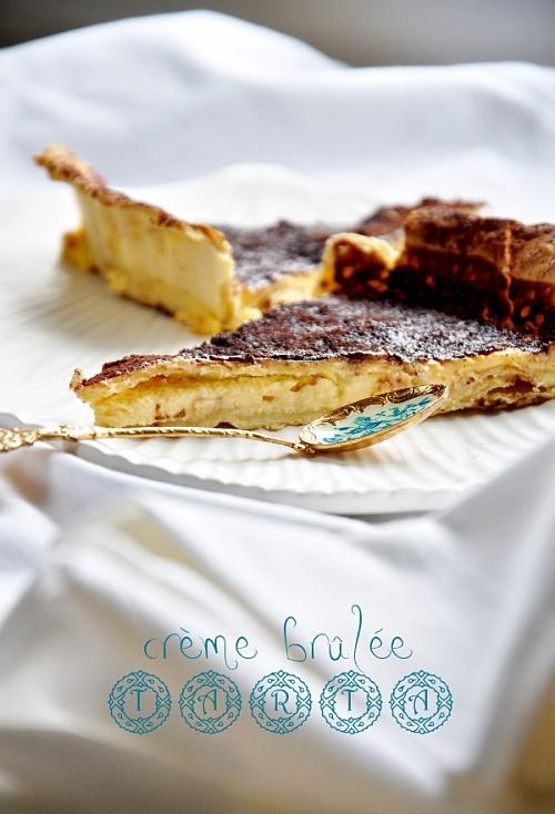 Tarta creme brulee przepalona do kwadratu
