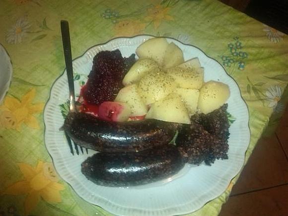 Smażona kaszanka